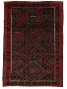 265X385 絨毯 オリエンタル バルーチ ブラック/ダークレッド 大きな (ウール, アフガニスタン) Carpetvista
