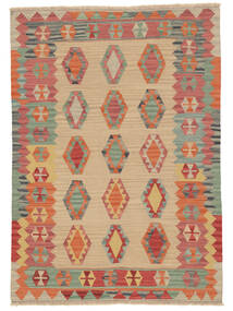  127X177 Small Kilim Qashqai Rug Wool, Carpetvista