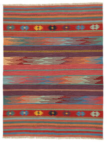 152X201 絨毯 キリム アフシャル オリエンタル ダークレッド/ダークブルー (ウール, ペルシャ/イラン) Carpetvista
