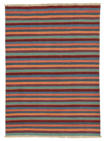 絨毯 オリエンタル キリム アフシャル 146X201 ダークレッド/レッド (ウール, ペルシャ/イラン)