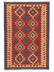 絨毯 ペルシャ キリム カシュガイ 175X257 ダークレッド/ブラック ( ペルシャ/イラン)