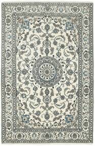  Orientalischer Nain Teppich 195X298 Grün/Hellgrün Wolle, Persien/Iran
