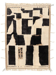256X344 絨毯 Berber Moroccan - Mid Atlas モダン ベージュ/ブラック 大きな (ウール, モロッコ) Carpetvista