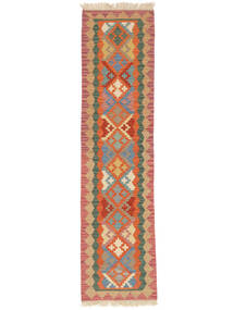 絨毯 ペルシャ キリム カシュガイ 60X242 廊下 カーペット レッド/茶色 (ウール, ペルシャ/イラン)