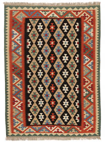 絨毯 オリエンタル キリム カシュガイ 172X239 茶色/ブラック ( ペルシャ/イラン)