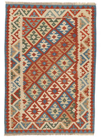  Kilim Qashqai Rug 170X241 Persian Wool Dark Red/Dark Grey Carpetvista