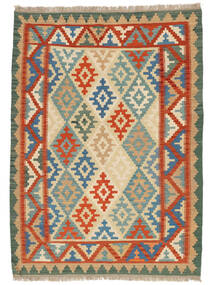 絨毯 ペルシャ キリム カシュガイ 150X208 ダークレッド/オレンジ (ウール, ペルシャ/イラン)