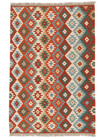  Orientalsk Kelim Ghashghai Teppe 165X248 Mørk Rød/Oransje Ull, Persia/Iran Carpetvista