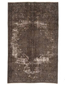 絨毯 カラード ヴィンテージ 152X247 茶色/ブラック (ウール, ペルシャ/イラン)
