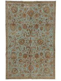  Persisk Colored Vintage Teppe 211X332 Brun/Grønn Carpetvista