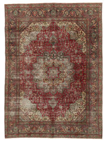 260X363 絨毯 カラード ヴィンテージ モダン ダークレッド/茶色 大きな (ウール, ペルシャ/イラン) Carpetvista