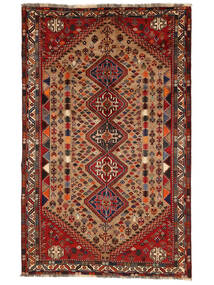  166X262 Ghashghai Fine Covor Maro/Negru Persia/Iran
 Carpetvista