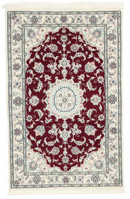  Oriental Nain 9La Sherkat Farsh Rug 82X127 Black/Beige Wool, Persia/Iran