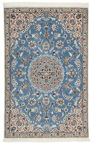  Perzisch Nain Fine 9La Vloerkleed 80X130 Donkerblauw/Zwart