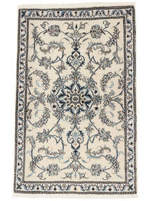  Orientalischer Nain Teppich 87X135 Dunkelgrau/Orange Wolle, Persien/Iran Carpetvista