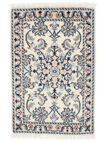 60X89 Nain Rug Oriental Dark Grey/Beige (Wool, Persia/Iran) Carpetvista