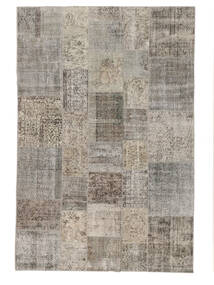  Patchwork Rug 200X300 Vintage Wool Brown/Orange Carpetvista