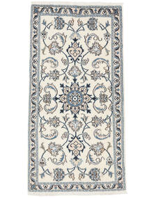  Orientalischer Nain Teppich 71X139 Beige/Gelb Wolle, Persien/Iran Carpetvista