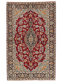 絨毯 ケルマン 150X242 茶色/ダークレッド (ウール, ペルシャ/イラン)