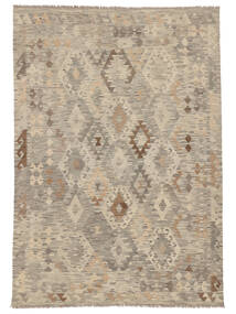  180X253 Kelim Afghan Old Stil Teppich Wolle, Carpetvista