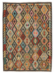  185X251 Kelim Afghan Old Style Matta Ull, Carpetvista