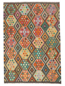 175X251 Dywan Kilim Afgan Old Style Orientalny Ciemnozielony/Czarny (Wełna, Afganistan) Carpetvista