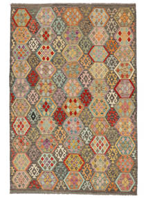 Kelim Afghan Old Style 101X297 Hallmatta Ull, Afghanistan Carpetvista