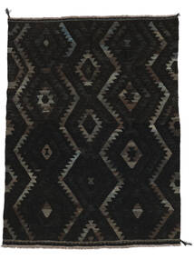  Kelim Afghan Old Stil Teppich 151X199 Schwarz Carpetvista