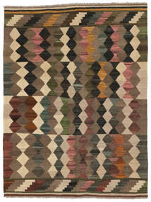 Kilim Ariana Trend Rug 148X196 Brown/Black Wool, Afghanistan Carpetvista