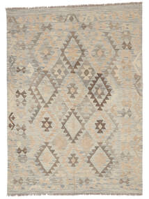  Orientalischer Kelim Afghan Old Stil Teppich 153X210 Orange/Gelb Wolle, Afghanistan Carpetvista