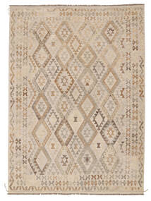 255X343 絨毯 オリエンタル キリム アフガン オールド スタイル オレンジ/茶色 大きな (ウール, アフガニスタン) Carpetvista