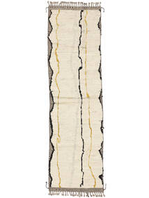 89X313 Berber Stil Teppich Moderner Läufer Orange/Beige (Wolle, Afghanistan) Carpetvista