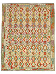  303X390 Grande Kilim Afegão Old Style Tapete Lã, Carpetvista