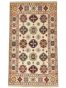  Kazak Fine Rug 88X153 Wool Beige/Brown Small Carpetvista