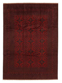  Afghan Khal Mohammadi Matot 250X343 Villamatto Musta/Tummanpunainen Suuri Matto Carpetvista