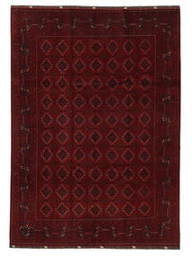 245X345 絨毯 オリエンタル Kunduz ブラック/ダークレッド (ウール, アフガニスタン) Carpetvista