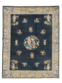 193X241 絨毯 オリエンタル 中国 スタイル ブラック/オレンジ (ウール, アフガニスタン) Carpetvista