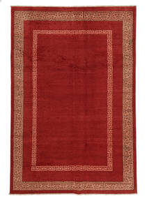  194X292 China Style Rug Dark Red/Red Afghanistan Carpetvista