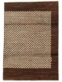  Berber Style Tapete 118X178 Lã Preto/Bege Pequeno Carpetvista