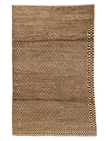 Moroccan Berber - Afghanistan Teppich 117X186 Braun/Schwarz Wolle, Afghanistan Carpetvista