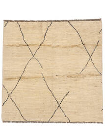  Berber Style Tapete 99X100 Lã Laranja/Bege Pequeno Carpetvista