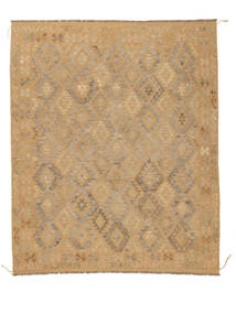  244X292 Grande Kilim Afegão Old Style Tapete Lã, Carpetvista