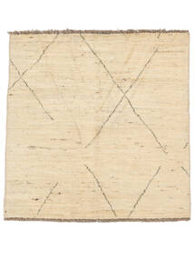  Berber スタイル 絨毯 100X101 ウール オレンジ/ベージュ 小 Carpetvista