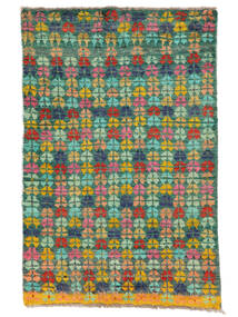  Moroccan Berber - Afghanistan 79X120 Tappeto Di Lana Verde Scuro/Nero Piccolo Carpetvista