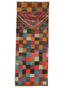 74X193 Moroccan Berber - Afghanistan Teppich Moderner Läufer Dunkelrot/Schwarz (Wolle, Afghanistan) Carpetvista