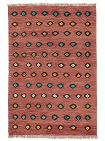 絨毯 キリム Nimbaft 107X157 ダークレッド/レッド (ウール, アフガニスタン)