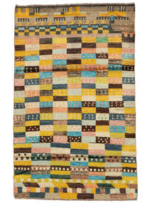  Moroccan Berber - Afghanistan 114X183 Wool Rug Brown/Orange Small Carpetvista