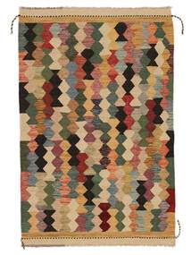 98X150 Kilim Ariana Trend Rug Modern Brown/Black (Wool, Afghanistan) Carpetvista