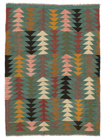 Kilim Ariana Trend Rug 122X170 Dark Green/Brown Wool, Afghanistan Carpetvista