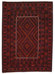 254X350 Tapete Oriental Kilim Maimane Preto/Vermelho Escuro Grande (Lã, Afeganistão) Carpetvista